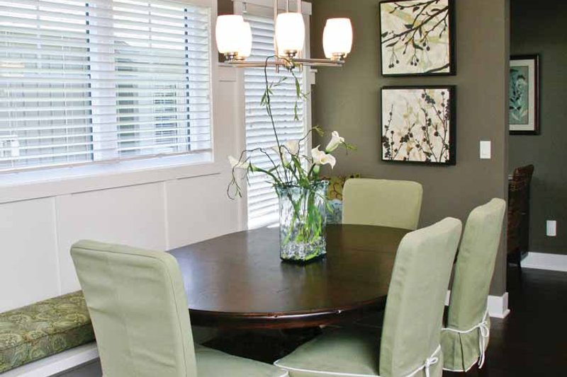 Home Plan - Interior - Dining Room for Craftsman House Plan #928-194 - 2 bed, 2.5 bath