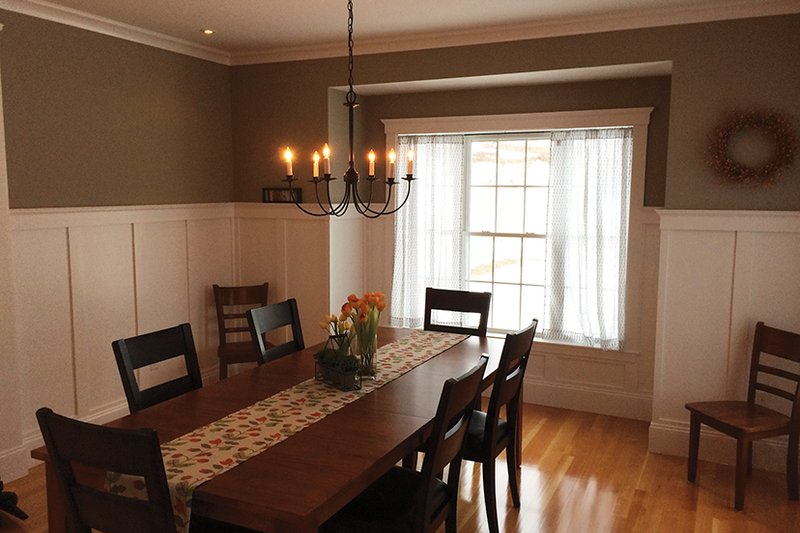 Architectural House Design - Interior - Dining Room 1 for Country House Plan #429-258 - 4 bed, 3.5 bath