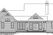 Country Style House Plan - 3 Beds 2 Baths 1660 Sq/Ft Plan #929-703 