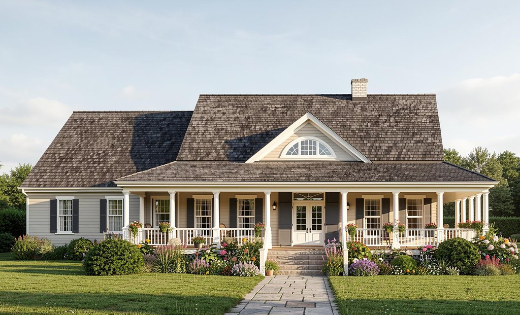 Photo 2 for Southern House Plan #137-245 - 3 bed, 2 bath