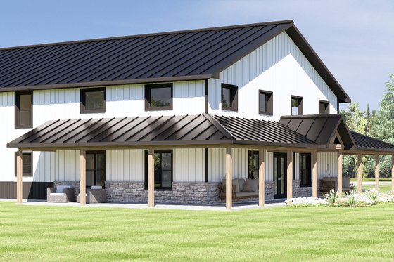 Exterior - Other Elevation for Barndominium House Plan #1064-373 - 4 bed, 3.5 bath
