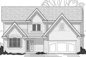 Traditional Exterior - Front Elevation Plan #67-506