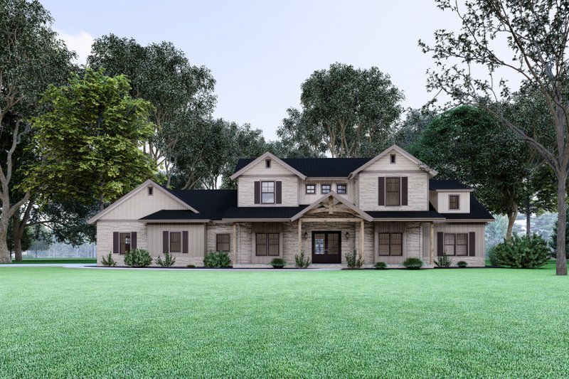 House Plan Design - Photo 12 for Farmhouse House Plan #1109-15 - 5 bed, 3 bath