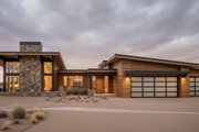 Modern Style House Plan - 3 Beds 3.5 Baths 3355 Sq/Ft Plan #892-47 Exterior 