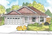 Country Style House Plan - 3 Beds 2 Baths 1467 Sq/Ft Plan #124-593 