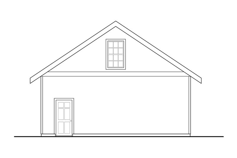 Home Plan - Exterior - Other Elevation 1 for Traditional House Plan #124-1218, 0 bath