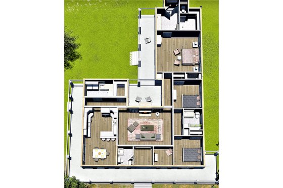 Floor Plan - Other Floor for Southern House Plan #44-237 - 3 bed, 2.5 bath