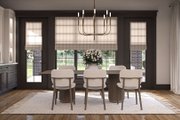 Colonial Style House Plan - 5 Beds 4.5 Baths 5041 Sq/Ft Plan #455-388 