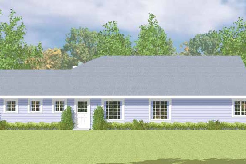 Home Plan - Ranch Exterior - Other Elevation Plan #72-1080