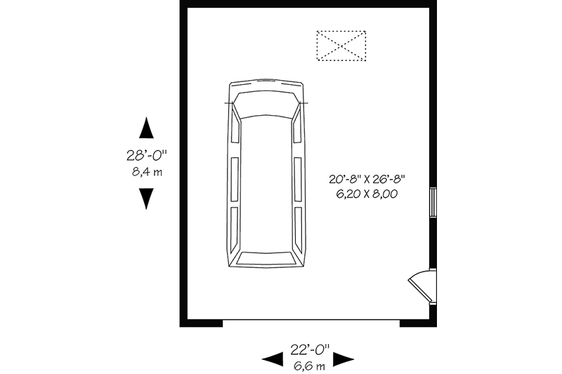 Dream House Plan - Floor Plan - Main Floor House Plan #23-2456, 0 bath