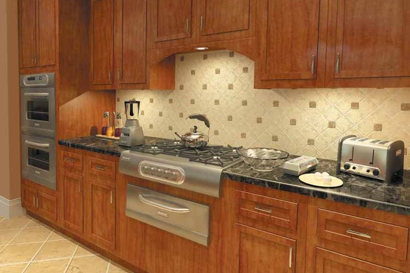 Home Plan - Interior - Kitchen for Mediterranean House Plan #930-175 - 3 bed, 3.5 bath