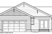 Craftsman Style House Plan - 3 Beds 2.5 Baths 1833 Sq/Ft Plan #895-63 