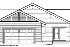 Craftsman Style House Plan - 3 Beds 2.5 Baths 1833 Sq/Ft Plan #895-63 ...