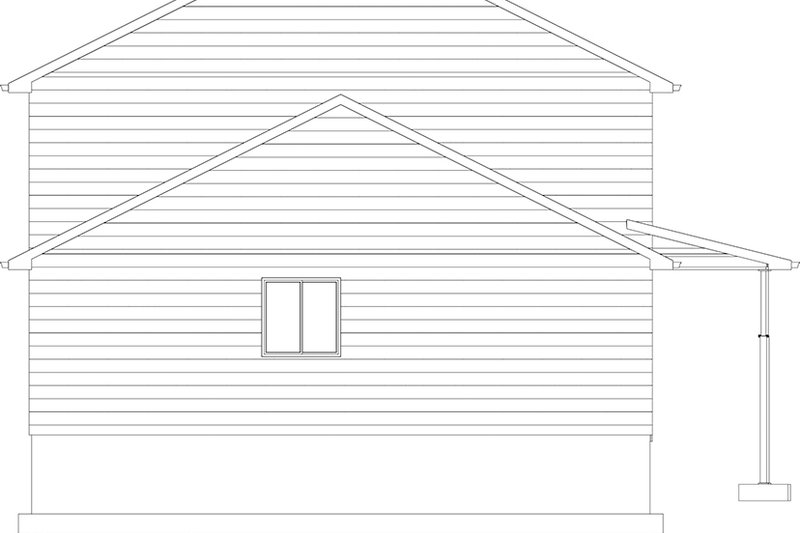 Dream House Plan - Exterior - Other Elevation 1 for Traditional House Plan #1060-33 - 4 bed, 3.5 bath