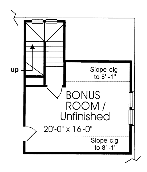 Home Plan - European Floor Plan - Lower Floor Plan #974-61