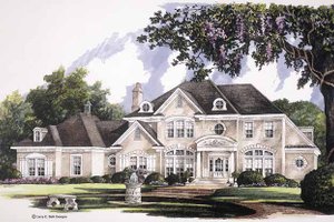 Dream House Plan - Classical Exterior - Front Elevation Plan #952-247