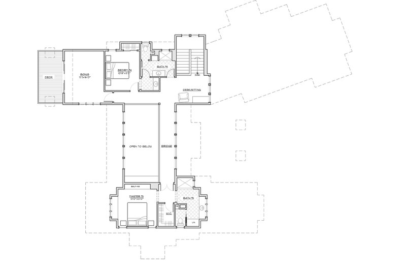 Craftsman Style House Plan - 4 Beds 4.5 Baths 3738 Sq/Ft Plan #892-1 ...