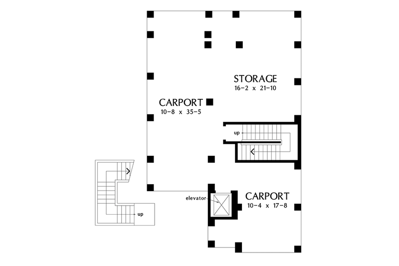 Architectural House Design - Floor Plan - Lower Floor for Country House Plan #929-996 - 3 bed, 3 bath