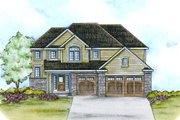 Traditional Style House Plan - 4 Beds 2.5 Baths 2195 Sq/Ft Plan #20-2112 