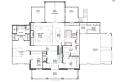 Country Style House Plan - 4 Beds 2.5 Baths 3052 Sq/Ft Plan #1116-35 Floor 