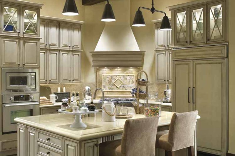 Dream House Plan - Interior - Kitchen for European House Plan #48-878 - 4 bed, 3.5 bath