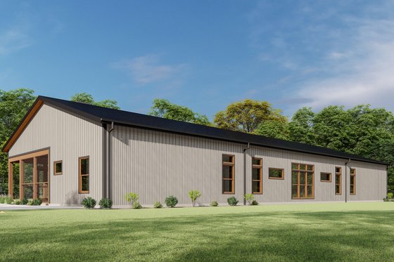 Exterior - Other Elevation 2 for Ranch House Plan #1092-55 - 2 bed, 3 bath
