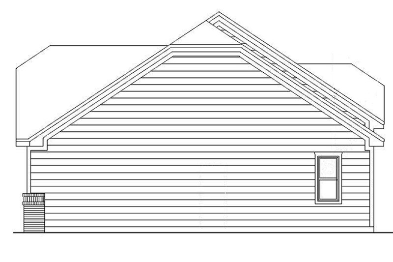 Home Plan - Exterior - Other Elevation for European House Plan #942-8 - 2 bed, 2 bath