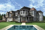 Craftsman Style House Plan - 4 Beds 5 Baths 7900 Sq/Ft Plan #132-353 