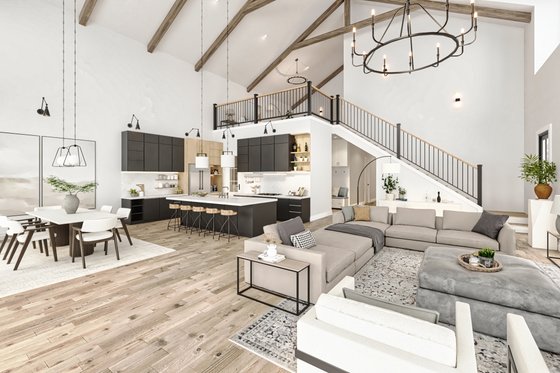 Interior - Other 2 for Farmhouse House Plan #54-669 - 3 bed, 2 bath