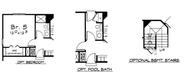 Home Plan - European Floor Plan - Other Floor Plan #20-2117