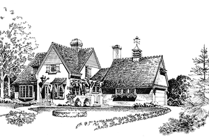 Home Plan - Country Exterior - Front Elevation Plan #1016-15