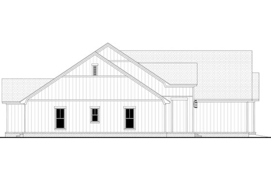 Exterior - Other Elevation for Farmhouse House Plan #430-281 - 3 bed, 2.5 bath