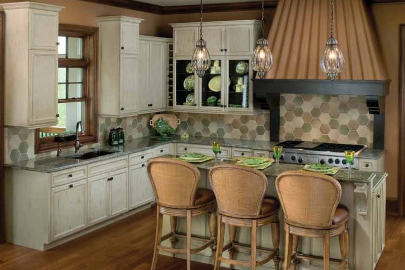 Architectural House Design - Interior - Kitchen for Classical House Plan #928-55 - 3 bed, 2.5 bath