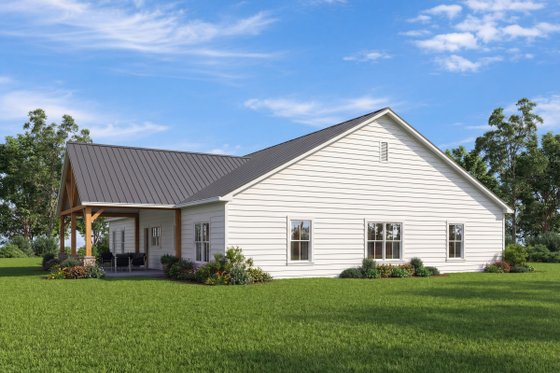Exterior - Other Elevation for Barndominium House Plan #1117-46 - 5 bed, 3.5 bath