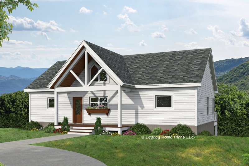 Dream House Plan - Contemporary Exterior - Front Elevation Plan #932-915
