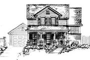 Country Style House Plan - 3 Beds 2.5 Baths 1925 Sq/Ft Plan #410-305 