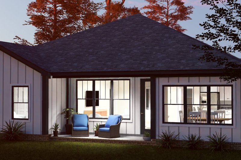 House Blueprint - Exterior - Other Elevation 5 for Farmhouse House Plan #513-2449 - 4 bed, 3.5 bath
