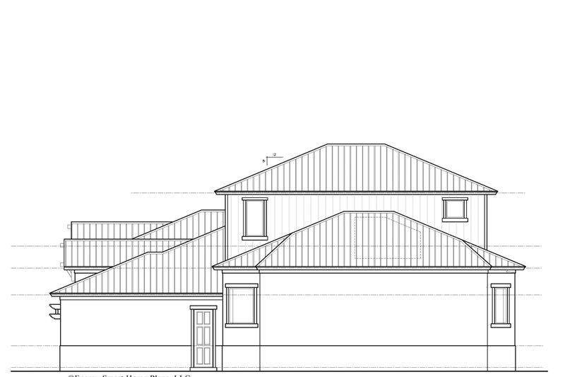Dream House Plan - Exterior - Other Elevation 1 for Ranch House Plan #938-112 - 4 bed, 4.5 bath