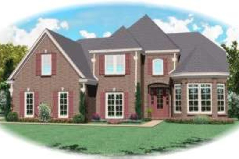 Traditional Style House Plan - 4 Beds 3 Baths 2851 Sq/Ft Plan #81-970