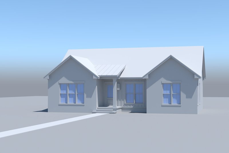 House Blueprint - User Generated 1 for Farmhouse House Plan #430-449 - 3 bed, 2 bath