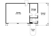 Craftsman Style House Plan - 0 Beds 1 Baths 1225 Sq/Ft Plan #124-788 