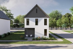 Home Plan - Modern Exterior - Front Elevation Plan #455-676