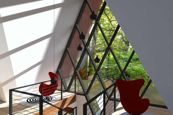 Interior - Other for Modern House Plan #933-16 - 3 bed, 2 bath