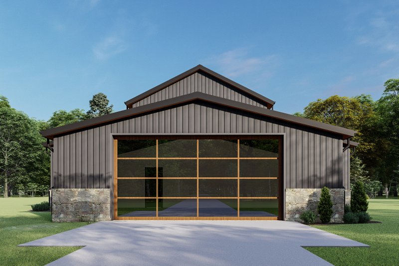 Home Plan - Exterior - Other Elevation 1 for Barndominium House Plan #1092-43 - 4 bed, 2.5 bath