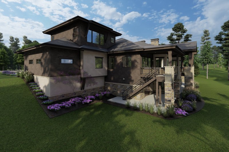 Home Plan - Exterior - Other Elevation 1 for Contemporary House Plan #1069-31 - 5 bed, 5.5 bath