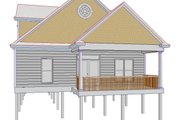 Cottage Style House Plan - 3 Beds 2.5 Baths 2038 Sq/Ft Plan #63-262 