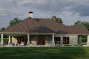 Craftsman Style House Plan - 2 Beds 2 Baths 1891 Sq/Ft Plan #923-4 