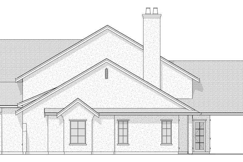 Dream House Plan - Exterior - Front Elevation 5 for European House Plan #1114-1 - 4 bed, 2.5 bath