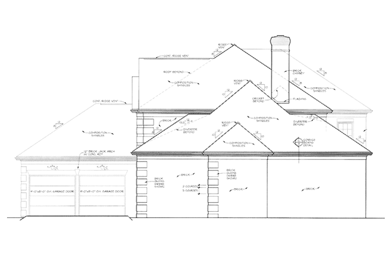 Architectural House Design - Floor Plan - Other Floor for Traditional House Plan #453-181 - 4 bed, 4 bath