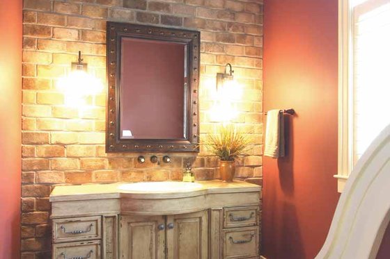 Interior - Bathroom for European House Plan #928-178 - 4 bed, 3.5 bath